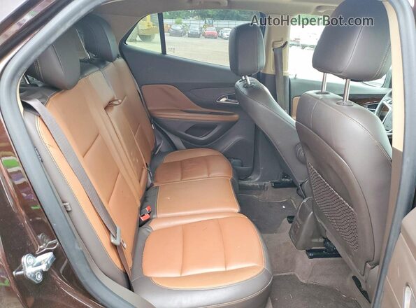 KL4CJCSB5GB607630 2016 BUICK ENCORE Brown Հետևի նստատեղերի տեսք