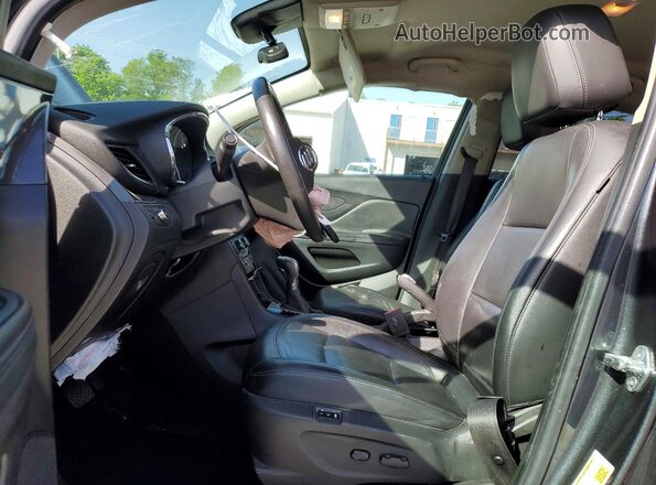 KL4CJCSB5HB141974 2017 BUICK ENCORE Gray Widok wnętrza z przodu