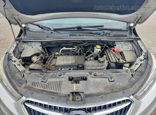 KL4CJCSB6HB138274 2017 BUICK ENCORE Серебряный Вид подкапотного пространства