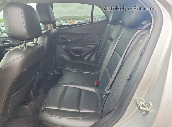 KL4CJCSB6HB138274 2017 BUICK ENCORE Серебряный Вид задней части салона
