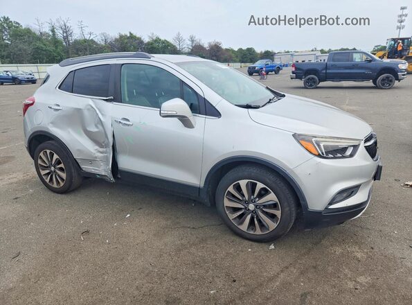 KL4CJCSB6HB138274 2017 BUICK ENCORE Серебряный Передняя правая четверть