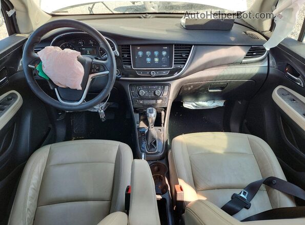 KL4CJCSB6JB674907 2018 BUICK ENCORE White Dashboard view