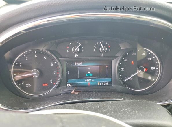 KL4CJCSB6LB048731 2020 BUICK ENCORE Gray Вид щитка приладів