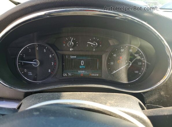 KL4CJCSB7JB709440 2018 BUICK ENCORE Tan Widok zestawu wskaźników