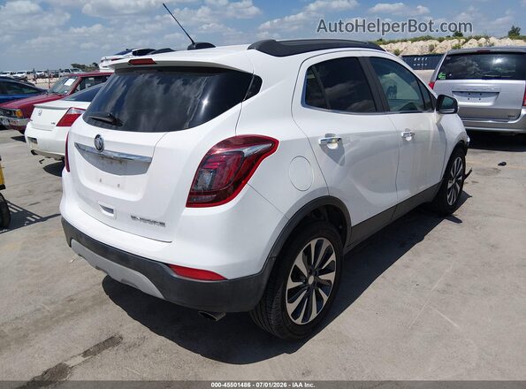 KL4CJCSB7LB043554 2020 BUICK ENCORE White Задня права чверть