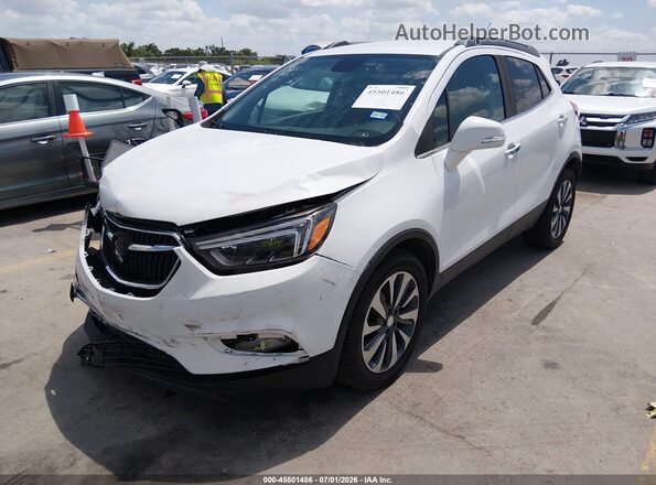 KL4CJCSB7LB043554 2020 BUICK ENCORE White Передня ліва чверть