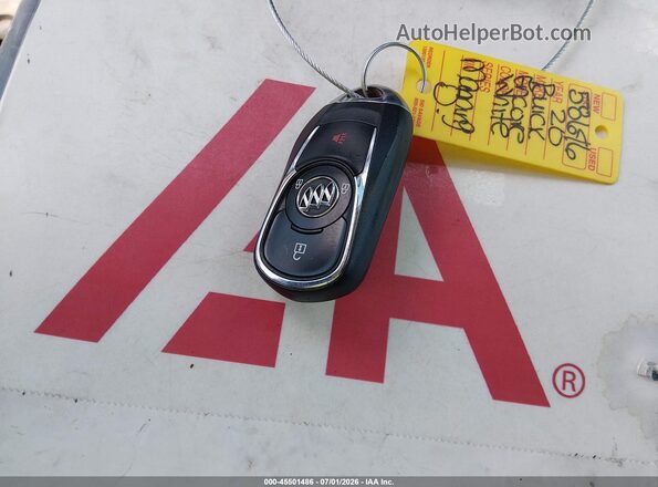 KL4CJCSB7LB043554 2020 BUICK ENCORE White Вид панелі приладів