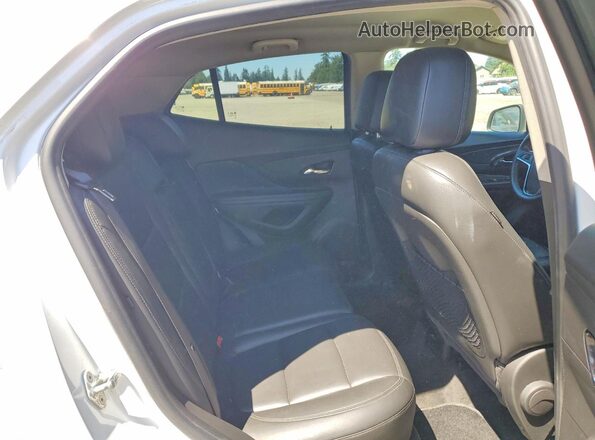 KL4CJCSB9HB007856 2017 BUICK ENCORE White უკანა სავარძლების ხედი