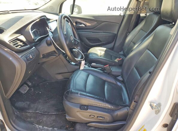 KL4CJCSB9HB007856 2017 BUICK ENCORE White წინა სალონის ხედი