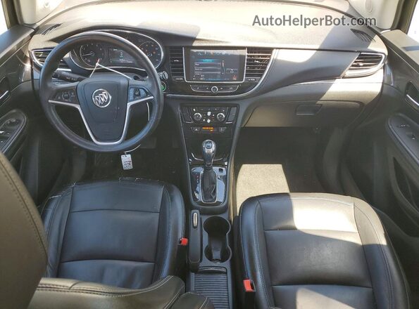 KL4CJCSB9HB007856 2017 BUICK ENCORE White წინა პანელის ხედი