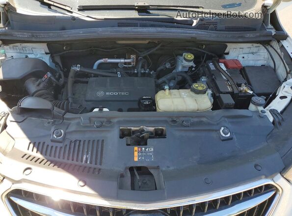 KL4CJCSB9HB007856 2017 BUICK ENCORE White უკანა სალონის ხედი