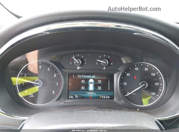KL4CJCSB9HB145106 2017 BUICK ENCORE White Rear seats view