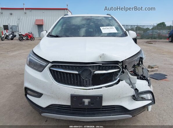 KL4CJCSB9HB145106 2017 BUICK ENCORE White Instrument cluster view