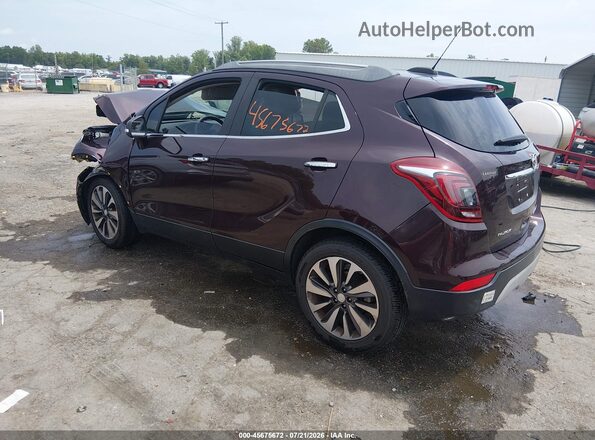KL4CJCSB9JB600641 2018 BUICK ENCORE Purple Rear left