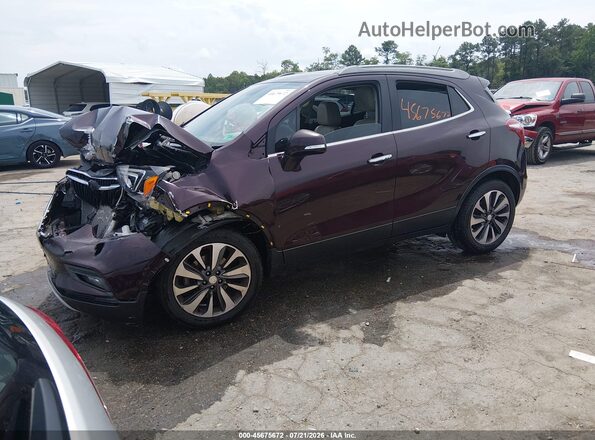 KL4CJCSB9JB600641 2018 BUICK ENCORE Purple Front left