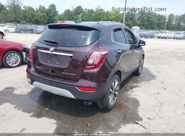 KL4CJCSB9JB600641 2018 BUICK ENCORE Purple Rear right