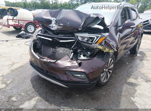 KL4CJCSB9JB600641 2018 BUICK ENCORE Purple Front view