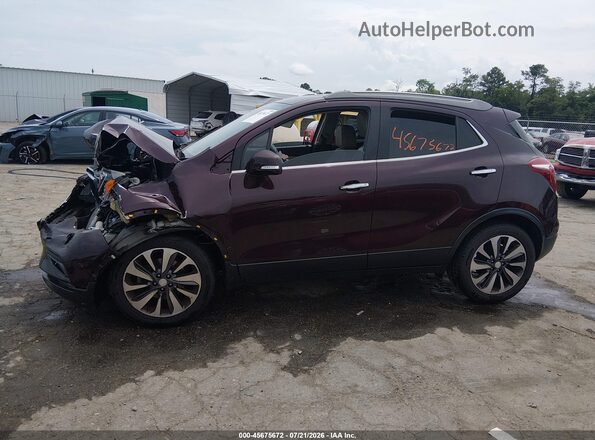 KL4CJCSB9JB600641 2018 BUICK ENCORE Purple 360 interior view