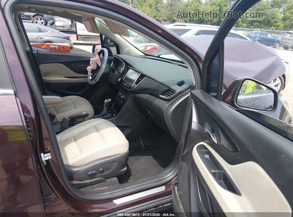 KL4CJCSB9JB600641 2018 BUICK ENCORE Purple Front interior view