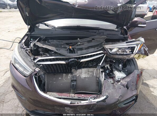 KL4CJCSB9JB600641 2018 BUICK ENCORE Purple Rear view