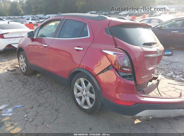 KL4CJCSBXHB155255 2017 BUICK ENCORE Red უკანა მარცხენა