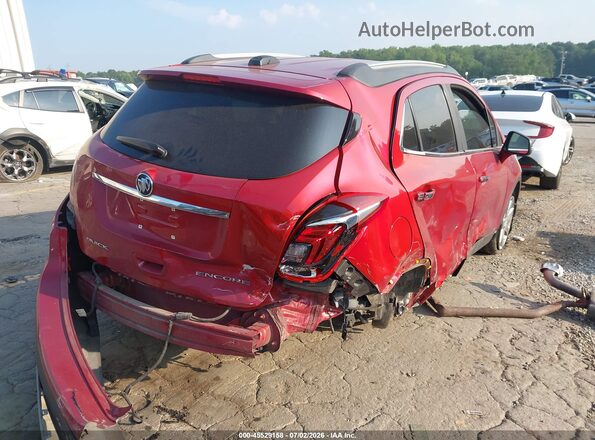 KL4CJCSBXHB155255 2017 BUICK ENCORE Red უკანა მარჯვენა