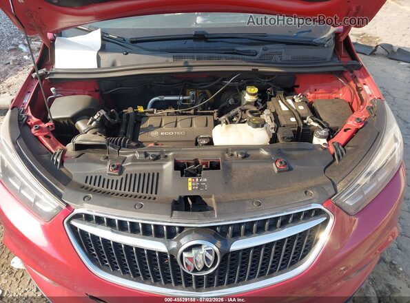 KL4CJCSBXHB155255 2017 BUICK ENCORE Red უკანა ხედი