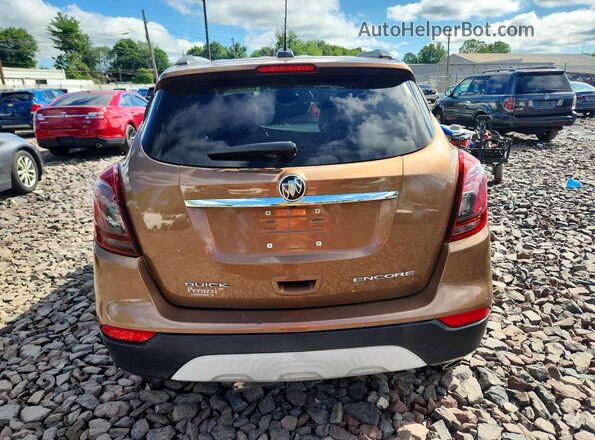 KL4CJCSBXHB162559 2017 BUICK ENCORE Коричневый Вид сзади