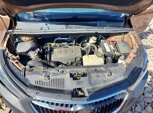 KL4CJCSBXHB162559 2017 BUICK ENCORE Коричневый Вид подкапотного пространства
