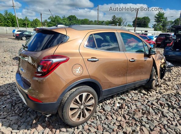 KL4CJCSBXHB162559 2017 BUICK ENCORE Коричневый Задняя правая четверть