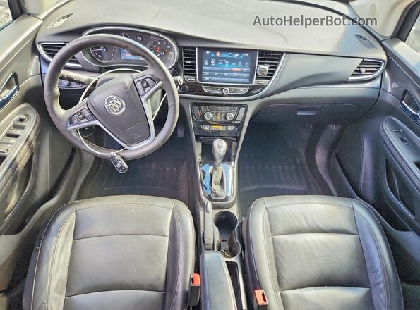 KL4CJCSBXHB162559 2017 BUICK ENCORE Коричневый Вид панели приборов