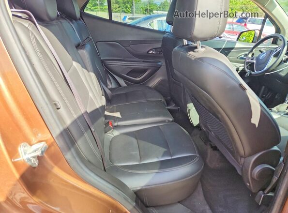 KL4CJCSBXHB162559 2017 BUICK ENCORE Коричневый Вид задней части салона