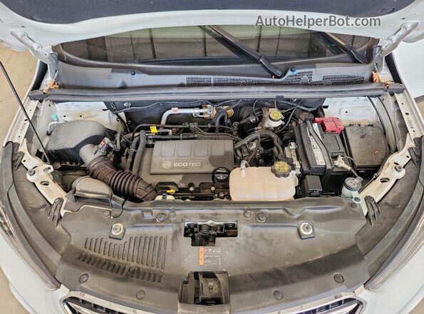 KL4CJCSBXHB241133 2017 BUICK ENCORE White Engine compartment view