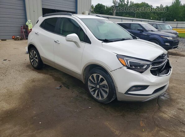 KL4CJCSM0KB831379 2019 BUICK ENCORE White წინა მარჯვენა
