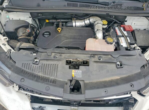 KL4CJCSM0KB831379 2019 BUICK ENCORE White ძრავის განყოფილების ხედი