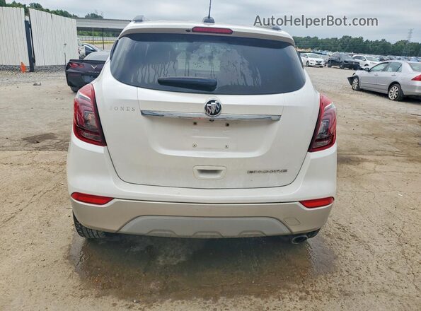 KL4CJCSM0KB831379 2019 BUICK ENCORE White უკანა ხედი