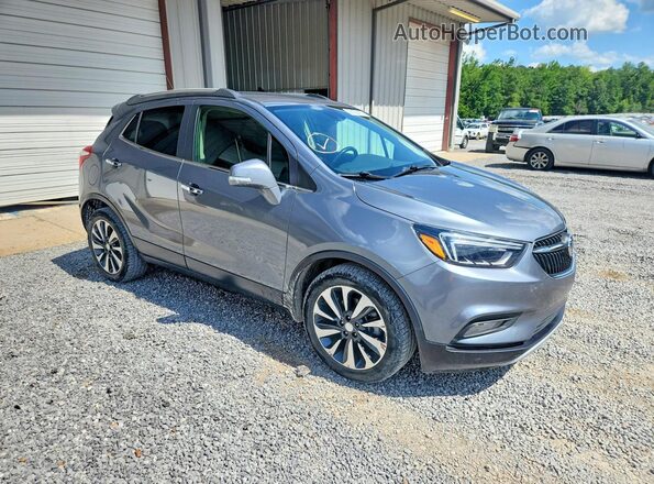 KL4CJCSM2KB799891 2019 BUICK ENCORE Серый Передняя правая четверть