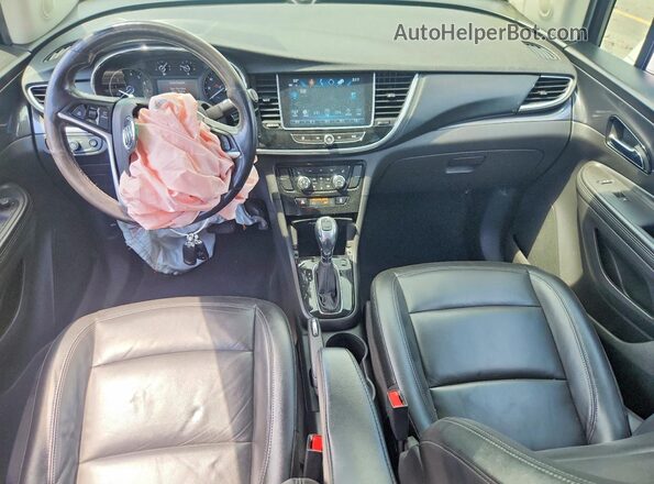 KL4CJCSM3KB860133 2019 BUICK ENCORE Белый Вид панели приборов