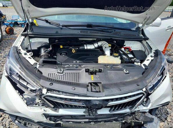KL4CJCSM3KB860133 2019 BUICK ENCORE Белый Вид задней части салона