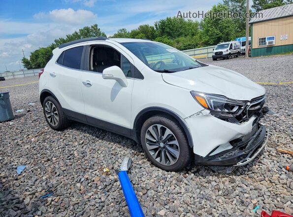 KL4CJCSM3KB860133 2019 BUICK ENCORE Белый Передняя правая четверть