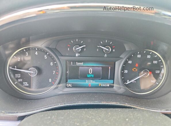 KL4CJCSM3KB860133 2019 BUICK ENCORE Белый Вид щитка приборов