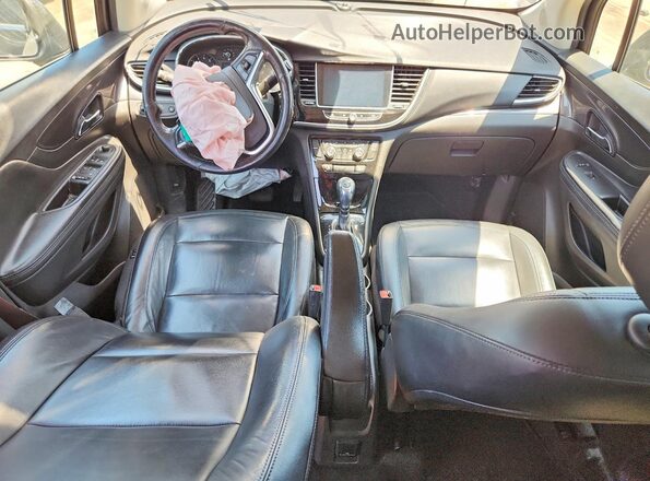 KL4CJCSM3KB879328 2019 BUICK ENCORE Black წინა პანელის ხედი