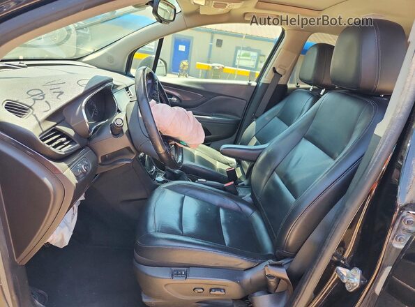 KL4CJCSM3KB879328 2019 BUICK ENCORE Black წინა სალონის ხედი