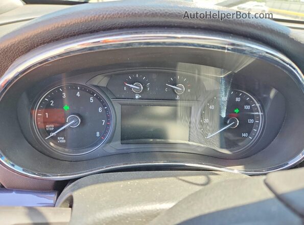 KL4CJCSM3KB879328 2019 BUICK ENCORE Black ხელსაწყოთა პანელის ხედი