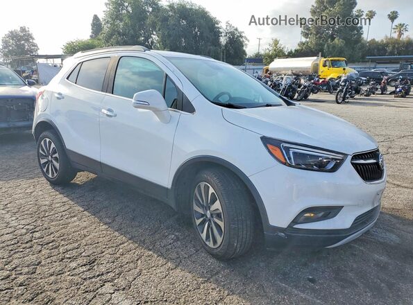 KL4CJCSM4KB874199 2019 BUICK ENCORE White Передня права чверть
