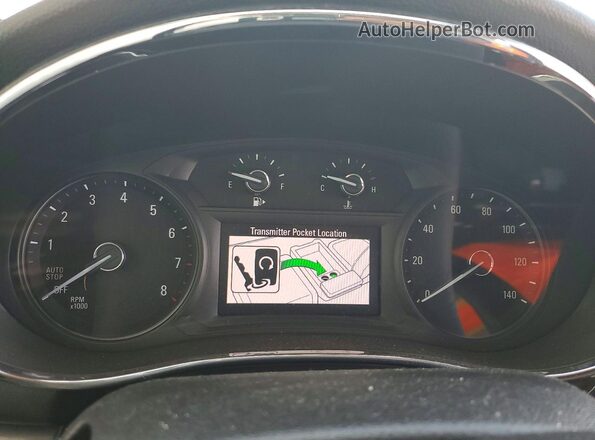 KL4CJCSM4KB874199 2019 BUICK ENCORE White Вид щитка приладів