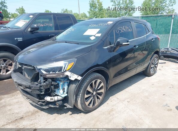 KL4CJCSM4KB912448 2019 BUICK ENCORE Черный Передняя левая четверть