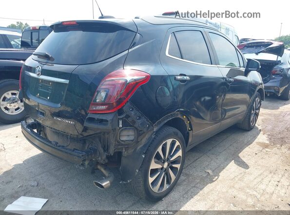 KL4CJCSM4KB912448 2019 BUICK ENCORE Черный Задняя правая четверть