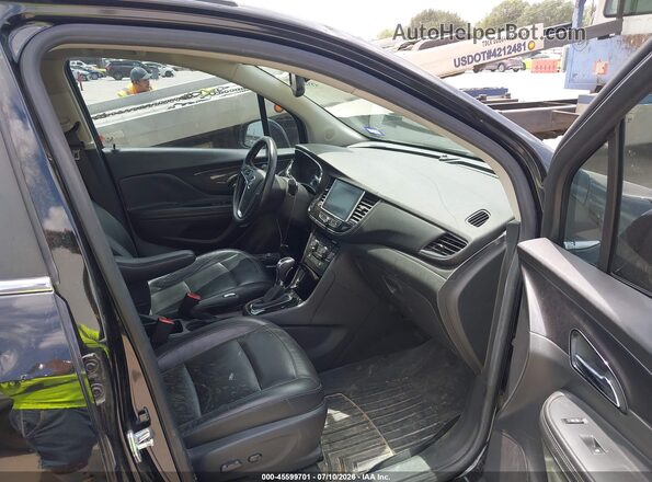 KL4CJCSM9KB920626 2019 BUICK ENCORE Black Widok wnętrza z przodu