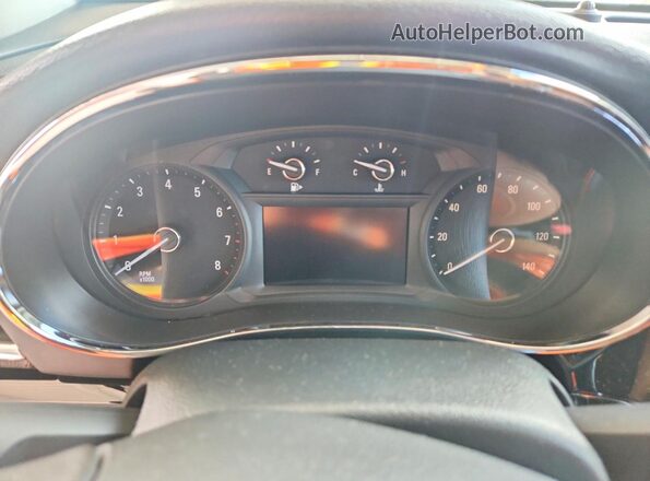 KL4CJDSB8HB062076 2017 BUICK ENCORE White Вид щитка приладів